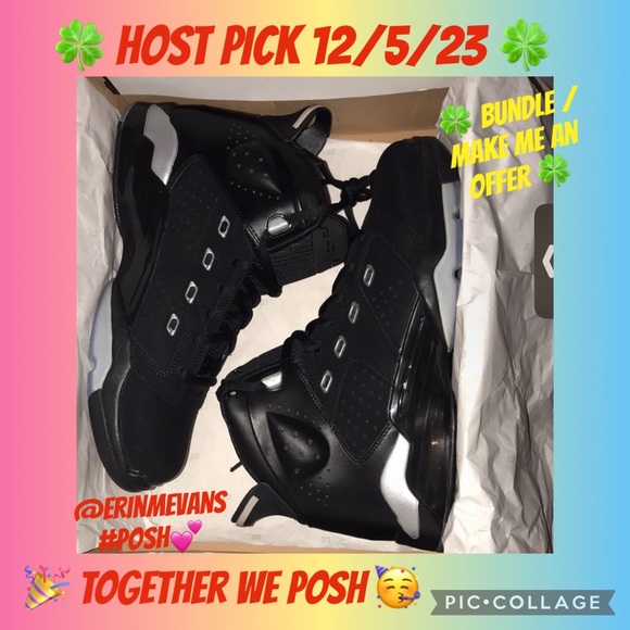 Nike Other - Nike air Jumpman Jordan 6-17-23 black/black metallic silver size 12 New in box